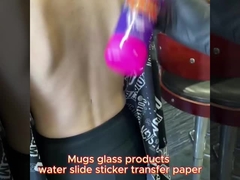 Decoração transparente Impressão direta à prova d'água Autocolante temporário de tatuagem Impressão offset